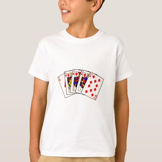 ダイヤモンドの王室のなフラッシュ Tシャツ (正面)
