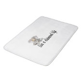 ダイヤモンドの生活を送る バスマット (アングル)