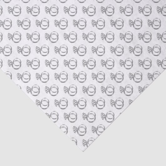 ダイヤモンドの結婚指輪一定パターンデザイン 薄葉紙 (詳細)