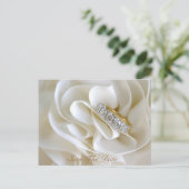 ダイヤモンドの結婚指輪 案内ポストカード (スタンド正面)