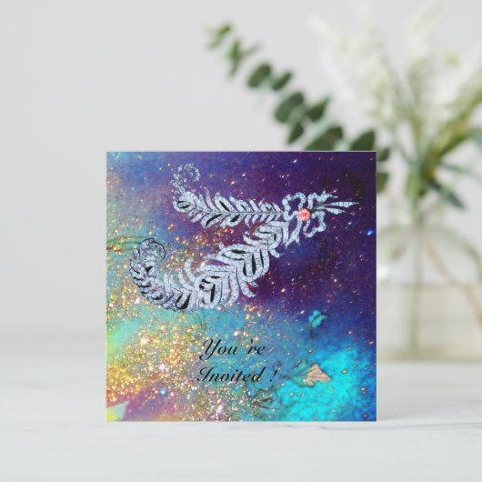 ダイヤモンドの羽根、青いターコイズ、黄金の輝き 招待状 (スタンド正面)