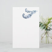 ダイヤモンドの羽,白黒 便箋 (スタンド正面)