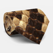 ダイヤモンドの背部スネークスキン ネクタイ (ロール)