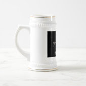 ダイヤモンドの規則の旗 ビールジョッキ (左)