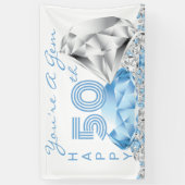 ダイヤモンドの誕生日 横断幕 (縦)