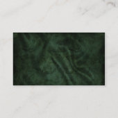 ダイヤモンドの金ゴールドのきらきら光るでカスタムな名刺 名刺 (裏面)