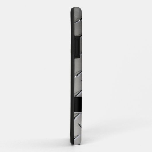 ダイヤモンドの金属の背景のiPhone 5の場合のモノグラム Case-Mate iPhoneケース (裏面/右)