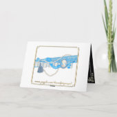 ダイヤモンドの雪の薄片及びハートの冬の写真 カード (裏面)