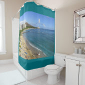 ダイヤモンドの頭部およびWaikiki シャワーカーテン (インサイチュ)