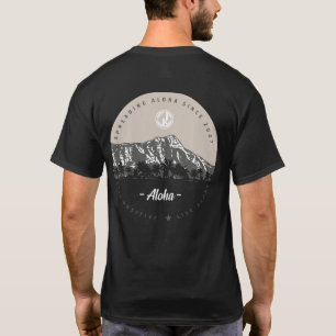ダイヤモンドの頭部、ホノルル、ハワイ Tシャツ