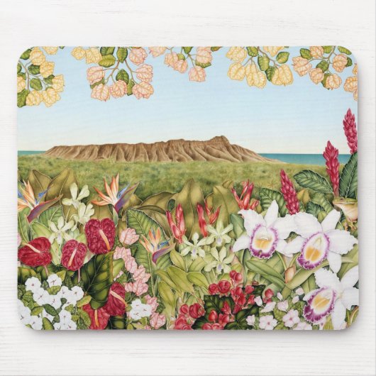 ダイヤモンドの頭部 マウスパッド (正面)