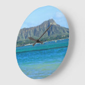 ダイヤモンドの頭部 ラージ壁時計 (傾斜)