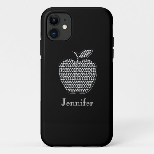 ダイヤモンドのApple iPhone5の例 Case-Mate iPhoneケース (裏面)
