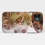 ダイヤモンドのiPhoneの場合 Case-Mate iPhoneケース (裏面(横))