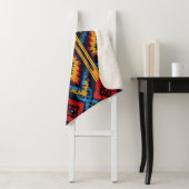 ダイヤモンドはっきりした南西部パターン シェルパブランケット (インサイチュ)