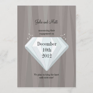 ダイヤモンドは永遠です 案内状