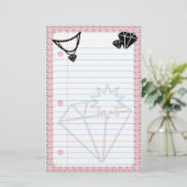 ダイヤモンドは永遠に 便箋 (スタンド正面)