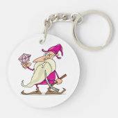 ダイヤモンドを持つ矮星 キーホルダー (裏面)