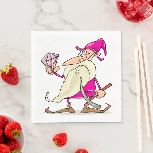 ダイヤモンドを持つ矮星 スタンダードランチョンナプキン