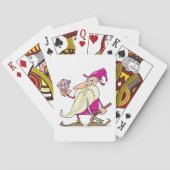 ダイヤモンドを持つ矮星 トランプ (裏面)