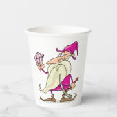 ダイヤモンドを持つ矮星 紙コップ (正面)