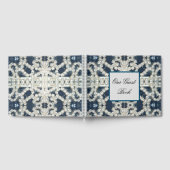 ダイヤモンドを散らしたゲストブック ゲストブック (全面)