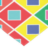 ダイヤモンドを正方形のカラー見本に テーブルクロス (アングル)