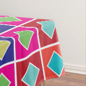 ダイヤモンドを正方形のカラー見本に テーブルクロス (インサイチュ)