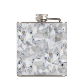 ダイヤモンドアイスクリスタルグリッツモノグラムウイスキー フラスク (裏面)