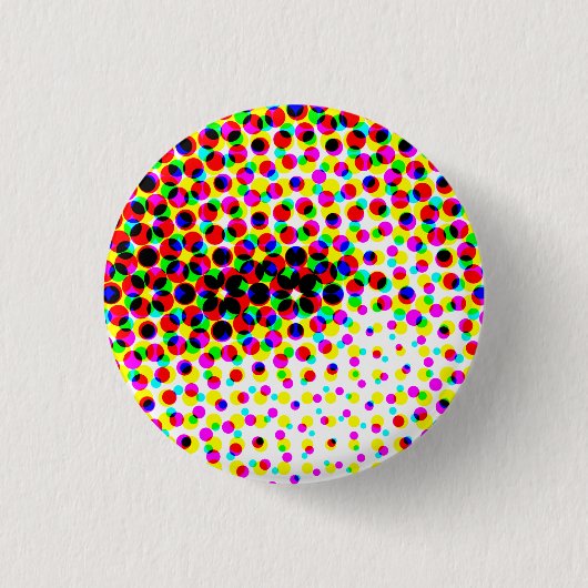 ダイヤモンドアイズ 缶バッジ (正面)