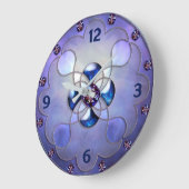 ダイヤモンドアート ラージ壁時計 (傾斜)