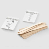 ダイヤモンドインフィニティ結婚式 プログラムファン ハンドファン (組立なし)