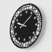 ダイヤモンドインフィニティ ラージ壁時計 (傾斜)