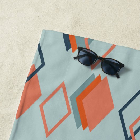 ダイヤモンドエコー ビーチタオル (インサイチュ)