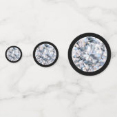 ダイヤモンドエレガントの宝石オンブラック コンフェッティ (裏面)