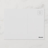 ダイヤモンドエレガントサンキューカード ポストカード (裏面)