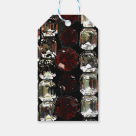 ダイヤモンドエレガントルビーの宝石 ギフトタグ