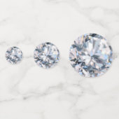 ダイヤモンドエレガント宝石テーブル コンフェッティ (裏面)