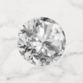 ダイヤモンドエレガント宝石テーブル コンフェッティ (スモール正面)