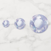 ダイヤモンドエレガント宝石パーティーテーブル コンフェッティ (正面)