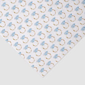 ダイヤモンドエンゲージメントウェディングリング 薄葉紙 (詳細)