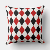 ダイヤモンドカジノパターンゲームルームの装飾 クッション (裏面)