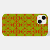 ダイヤモンドカールパターン Case-Mate iPhoneケース (裏面 (横))