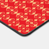 ダイヤモンドカール デスクマット (コーナー)