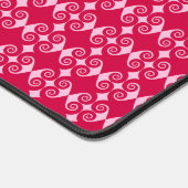 ダイヤモンドカール デスクマット (コーナー)