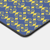 ダイヤモンドカール デスクマット (コーナー)