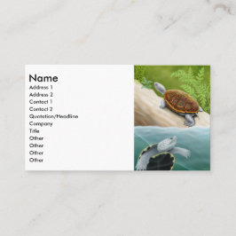 ダイヤモンドガメの名刺 名刺