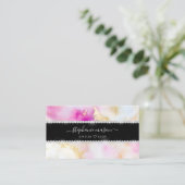 ダイヤモンドガーリー水彩金ゴールドピンク コーリングカード (スタンド正面)