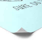 ダイヤモンドガールシャインアクアポスター ポスター (角)