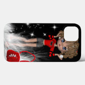 ダイヤモンドガール#5 Case-Mate iPadエアケース iPhoneケース (裏面 (横))